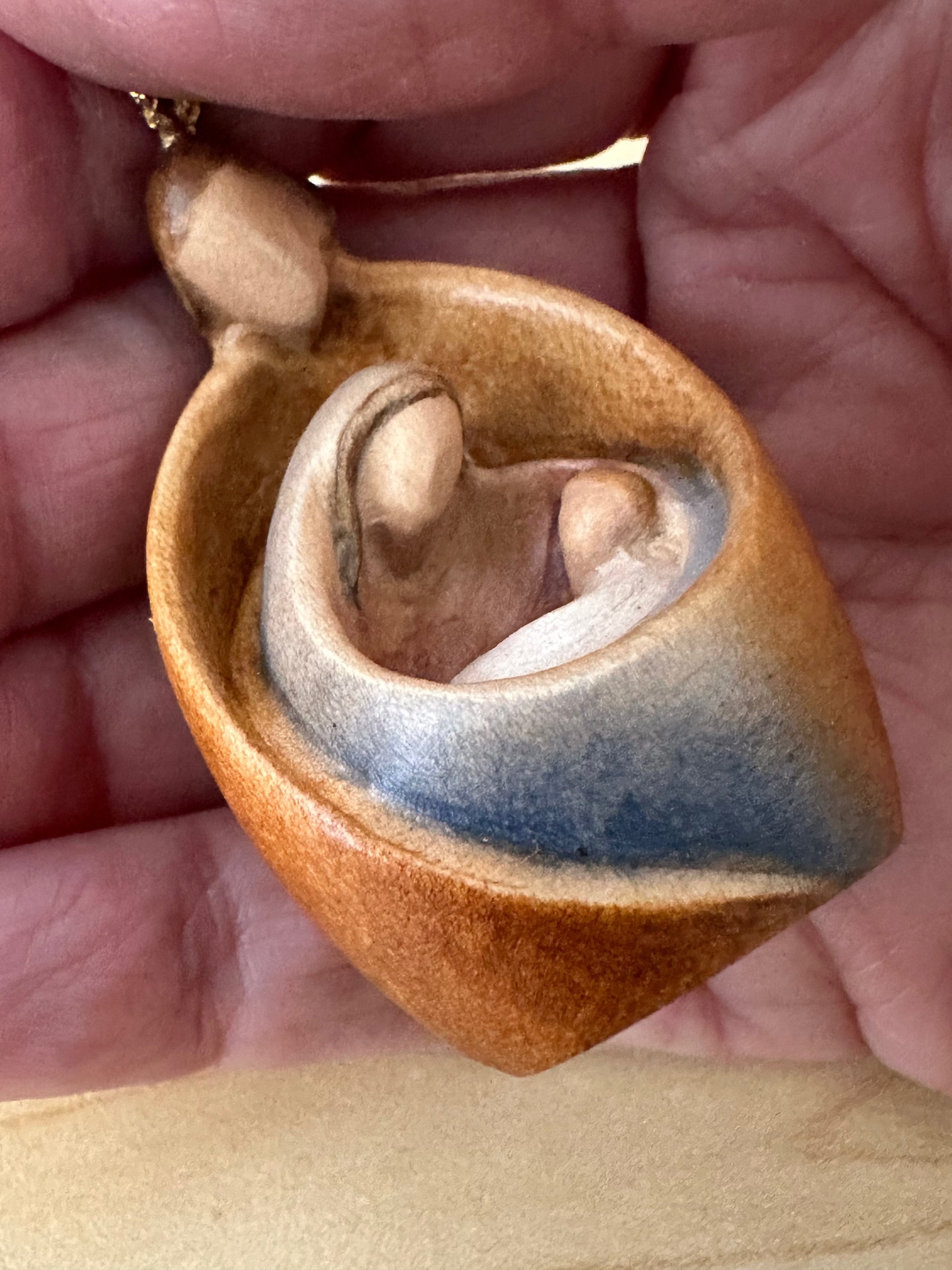 Modern Style Holy Family Sculpture by Dolfi of Italy Handcrafted from