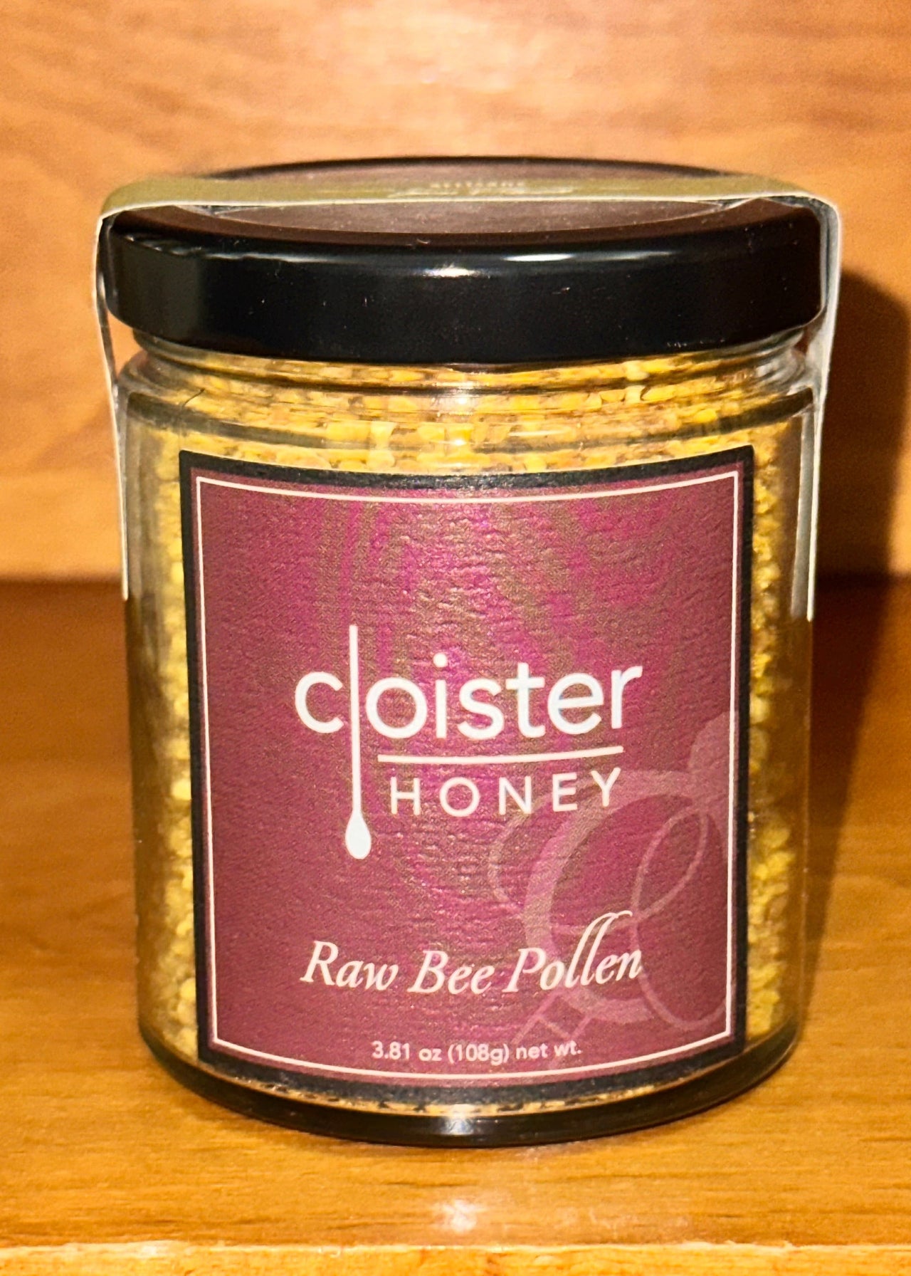 Raw Bee Pollen Cloister Honey Honey