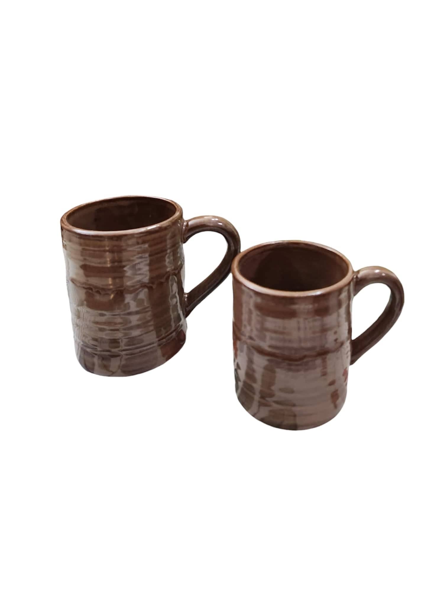 Reactive Glaze Mugs 8 oz, 4 Colors