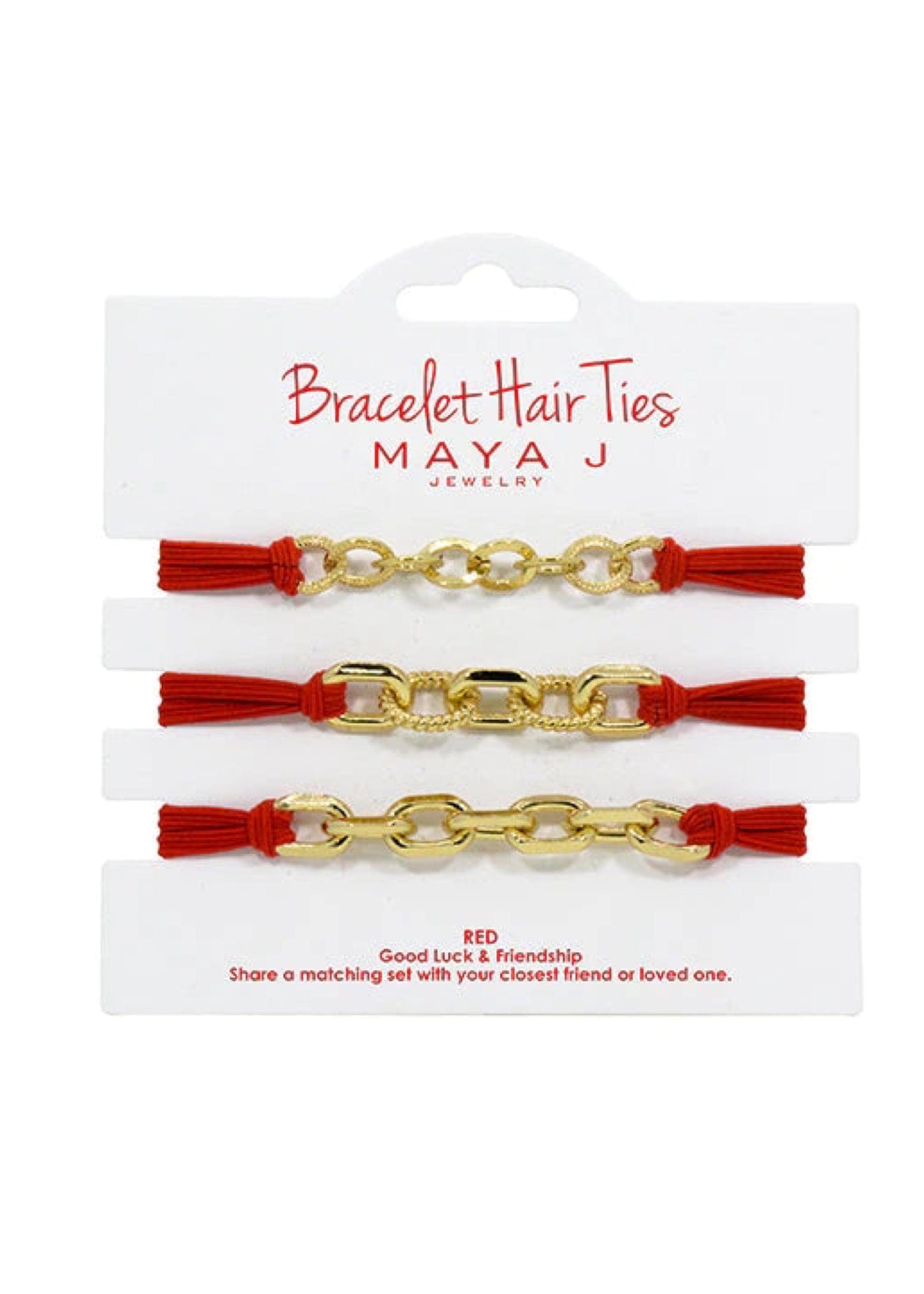 bracelet hair ties maya