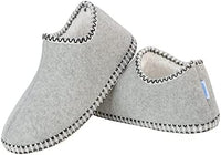 Thumbnail for Cabin Booties Snoozies Bedroom Shoes L 9-10 / Gray