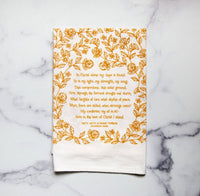 Thumbnail for Favorite Hymns Tea Towels Little Things Studio TEA TOWEL In Christ Alone