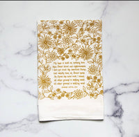 Thumbnail for Favorite Hymns Tea Towels Little Things Studio TEA TOWEL My Hope is Built