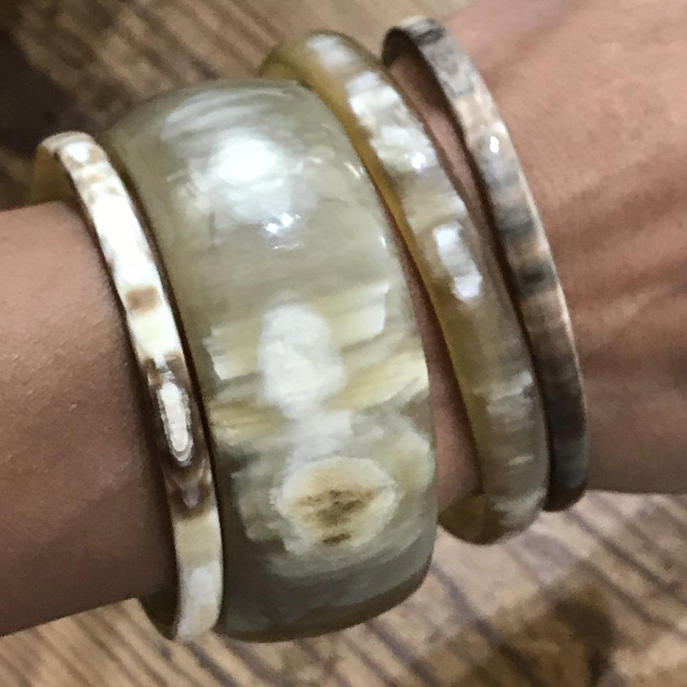 Genuine Cow Horn Bangles