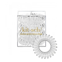 Thumbnail for KITSCH - Transparent Hair Coils - Pack of 4 KITSCH Hair Coils Hair Coils
