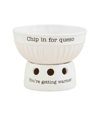 Thumbnail for Queso Tidbit Warming Stand Tray Mud Pie Serving Dish