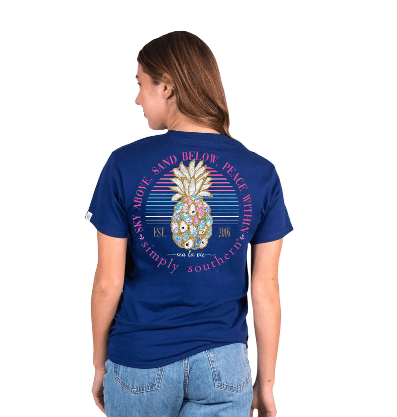 Simply Southern SS Pineapple Tee Simply Southern SS TEE Small