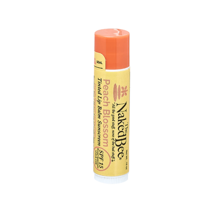 SPF15 Honey Orange Blossom Lip Repair | Naked Bee The Naked Bee Skin Care Peach Blossom