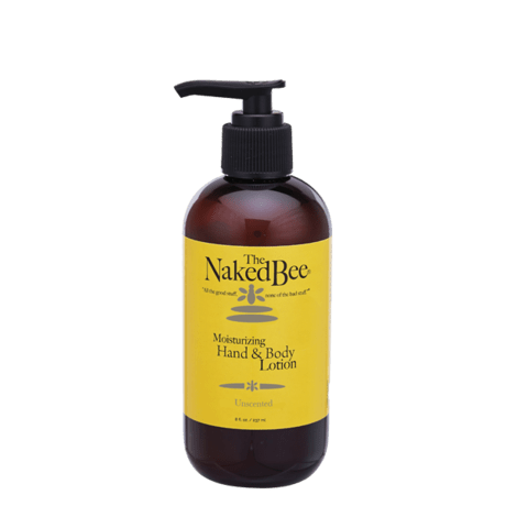 Unscented Hand & Body Lotion The Naked Bee Bath & Body 8 oz pump