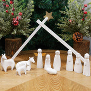 11 Pc Miniature Nativity Set Two Nativity Sets