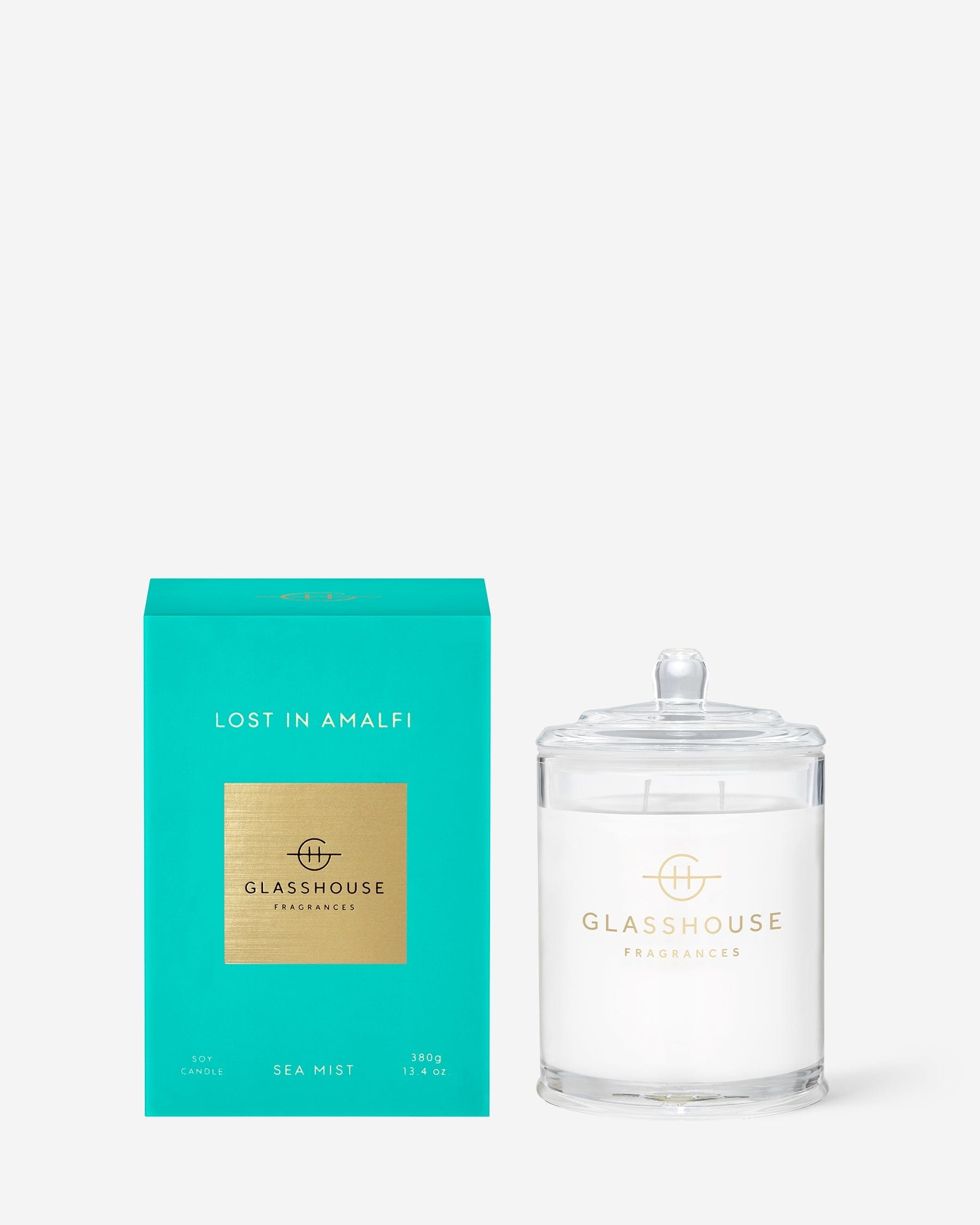 13.4 Oz Candle - Lost In Amalfi Glasshouse Fragrances Candle 13.4 oz