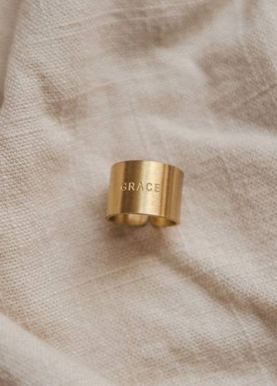 14K Grace Ring The Vintage Sparrow