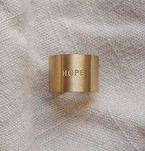 14K Hope Ring The Vintage Sparrow
