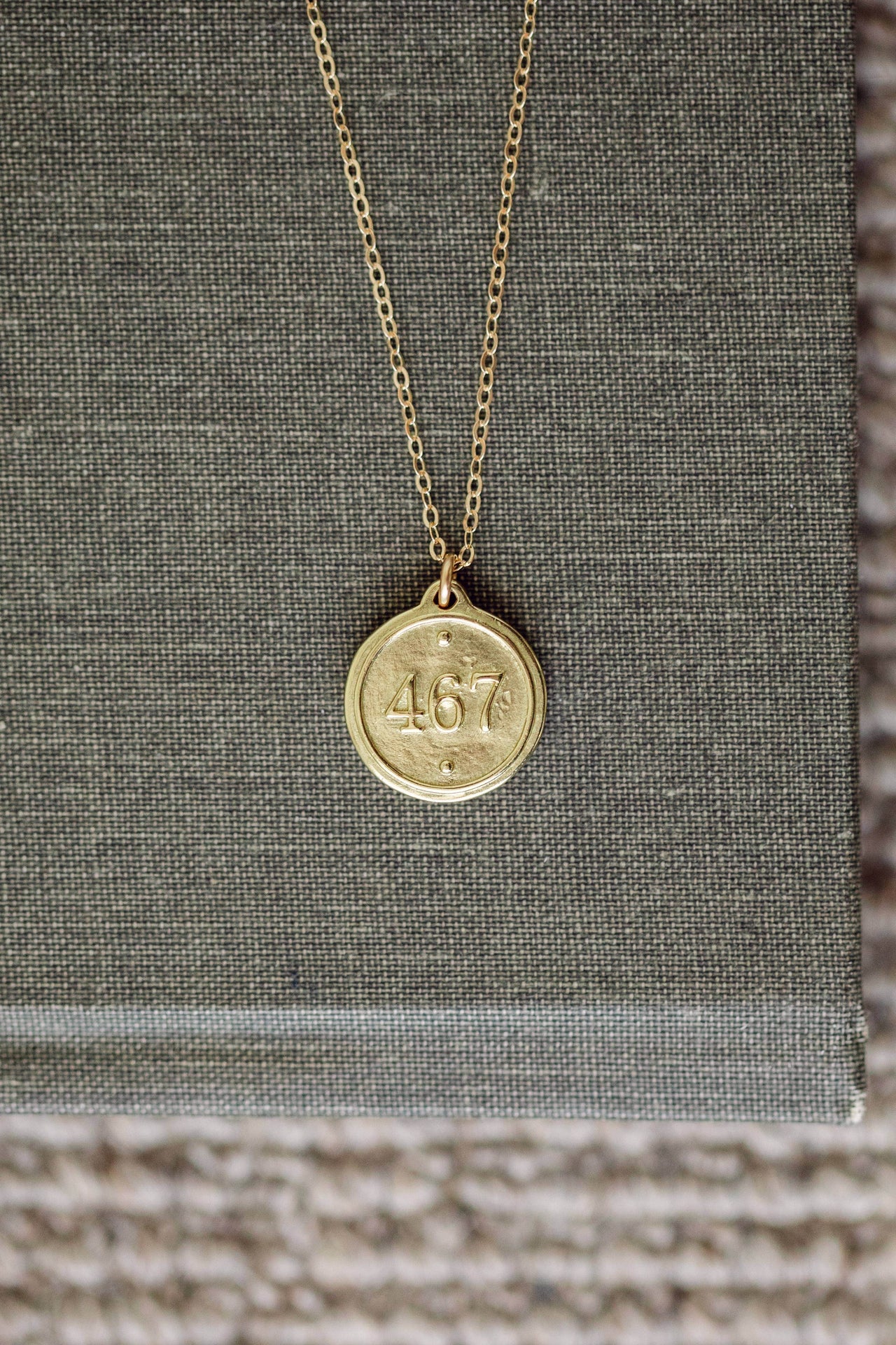 16" - Philippians 4:6-7 (Petite Pendant Necklace) Madison Sterling