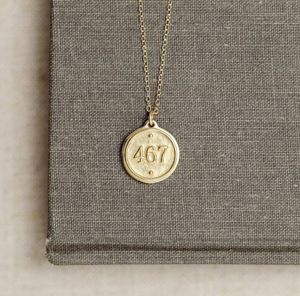 16" - Philippians 4:6-7 (Petite Pendant Necklace) Madison Sterling