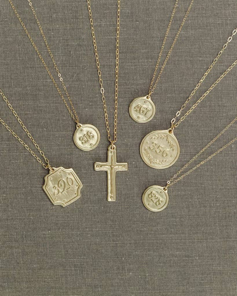 16" - Philippians 4:6-7 (Petite Pendant Necklace) Madison Sterling