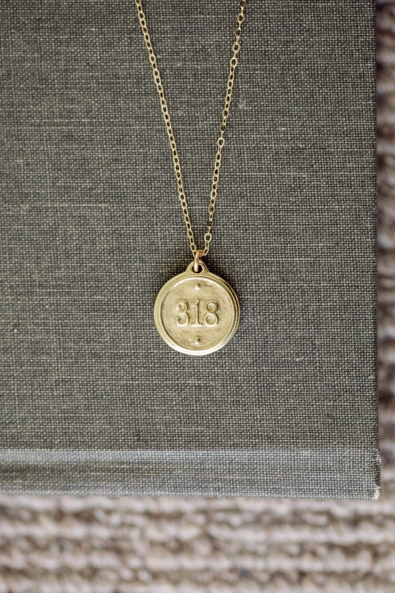 22" - Ephesians 3:18 (Petite Pendant Necklace) Madison Sterling