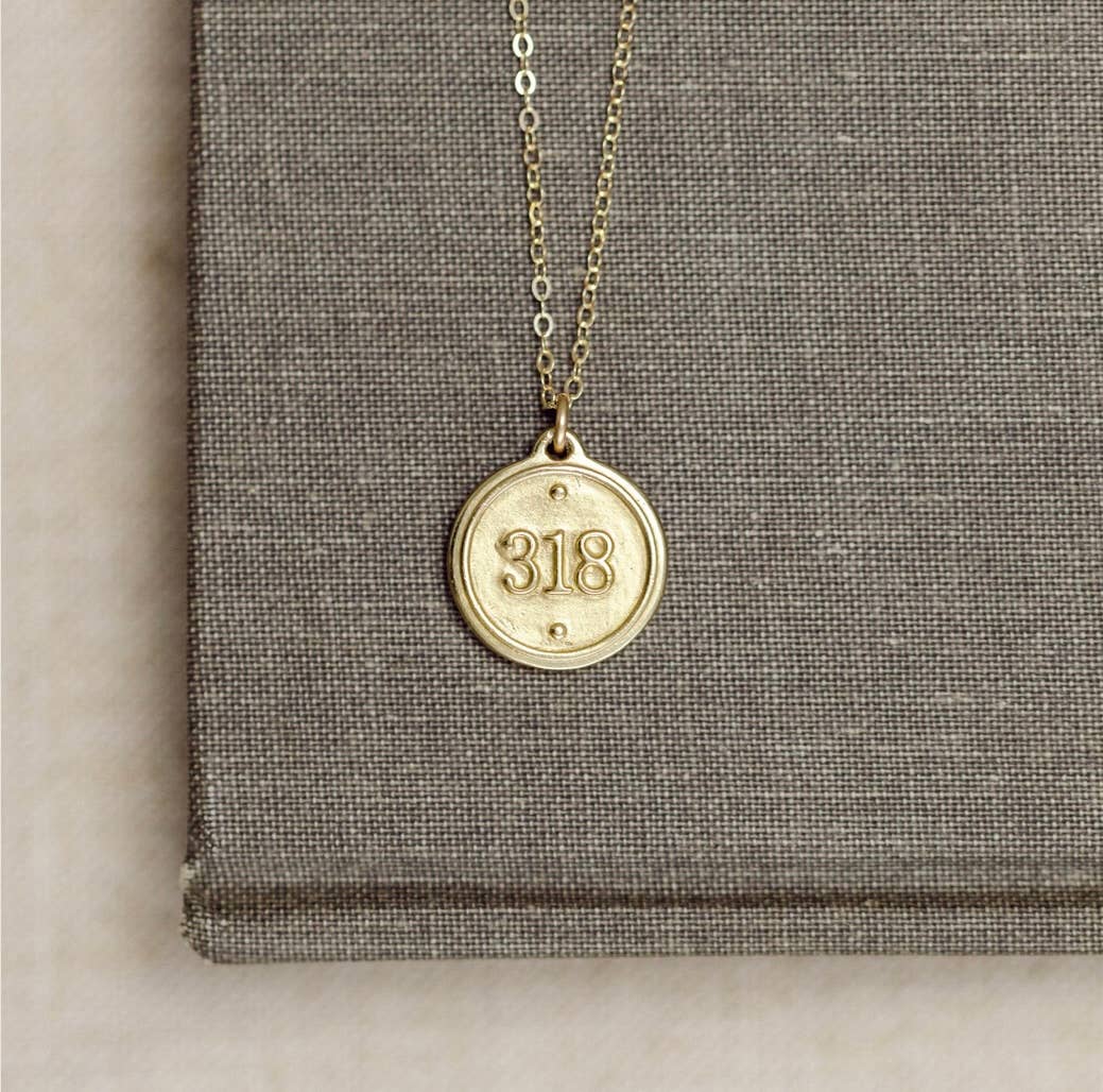 22" - Ephesians 3:18 (Petite Pendant Necklace) Madison Sterling