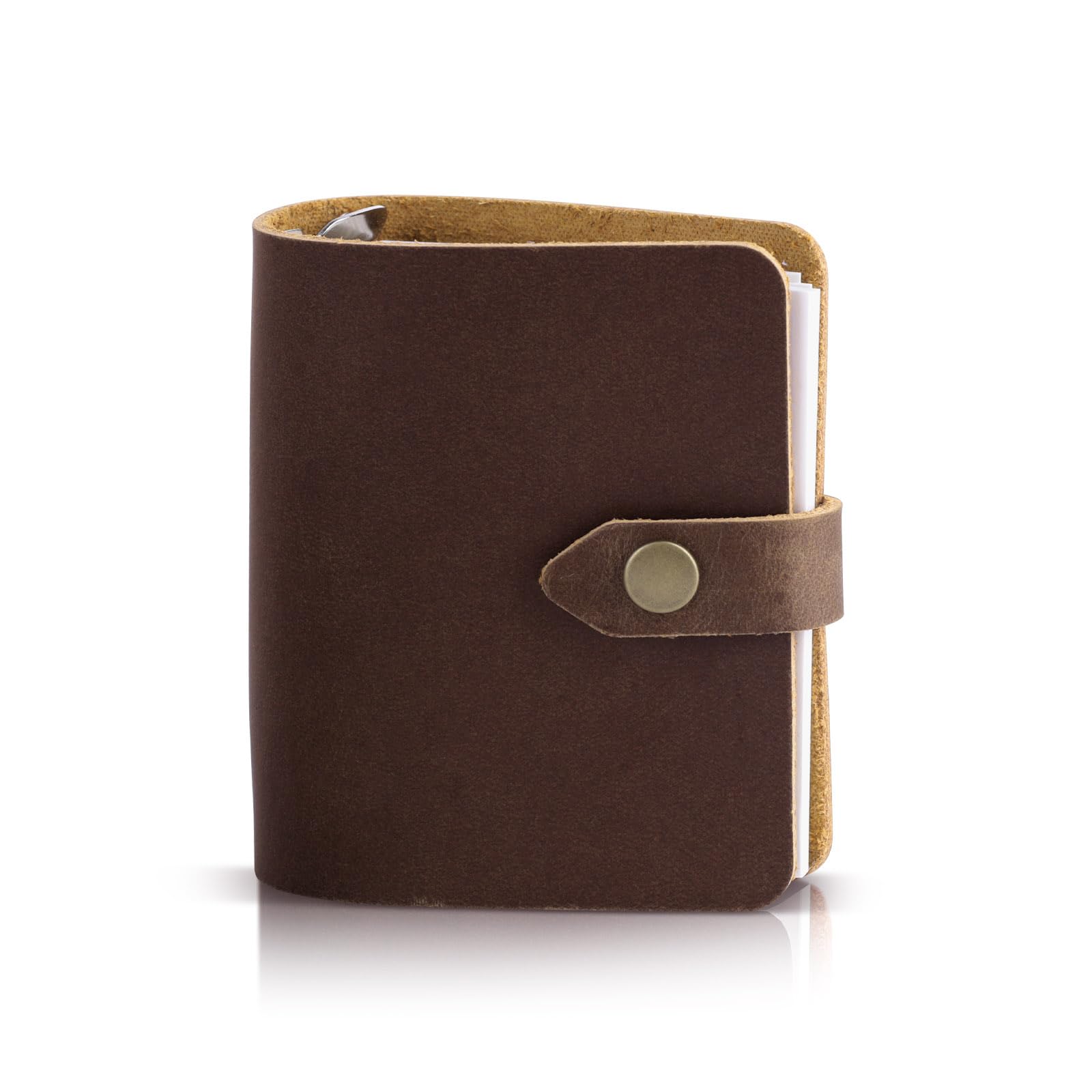 55677-20 Leather Mini Journal A/3 Two's Company Journal