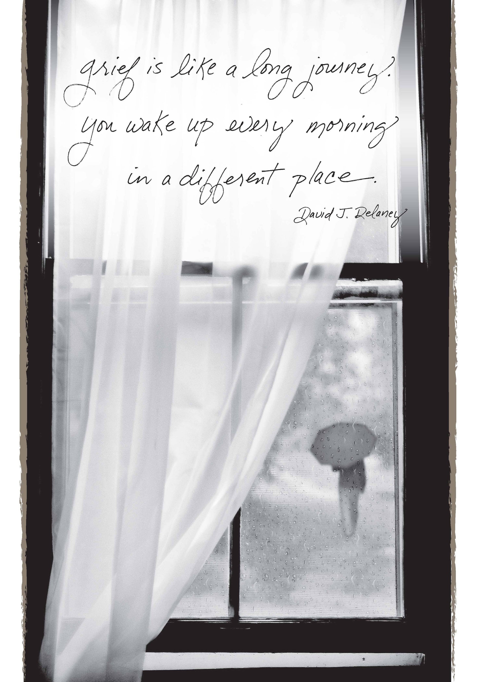 581s: Grief Is Like a Long Journey. You Wake Up Every Mornin Bonair Daydreams