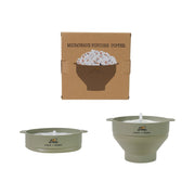 80 oz. Silicone Microwave Popcorn Popper in Printed Box Creative Co-Op Kitchen Tool