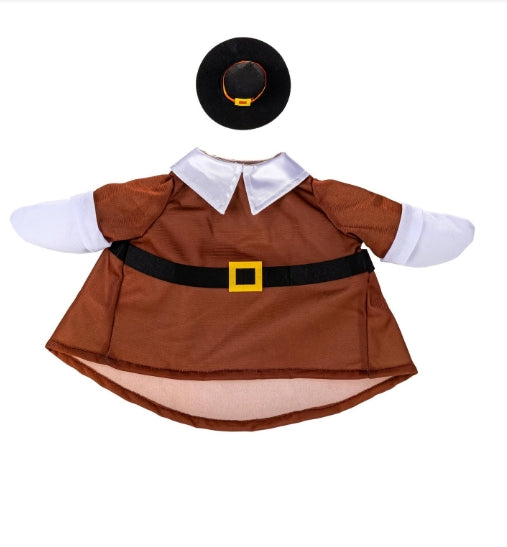 Porch Goose Outfit, Harvest Pilgrim Couple