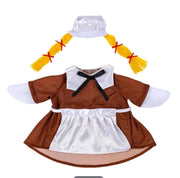 Porch Goose Outfit, Harvest Pilgrim Couple