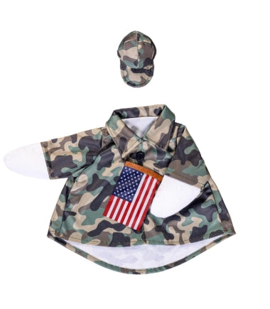 Porch Goose Outfit, Camo