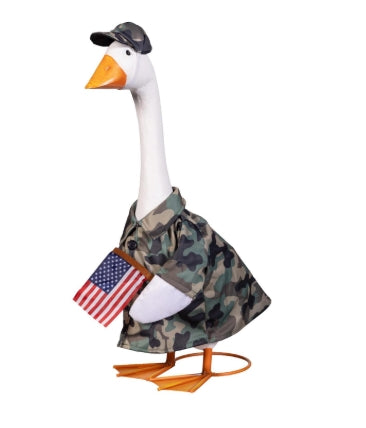 Porch Goose Outfit, Camo
