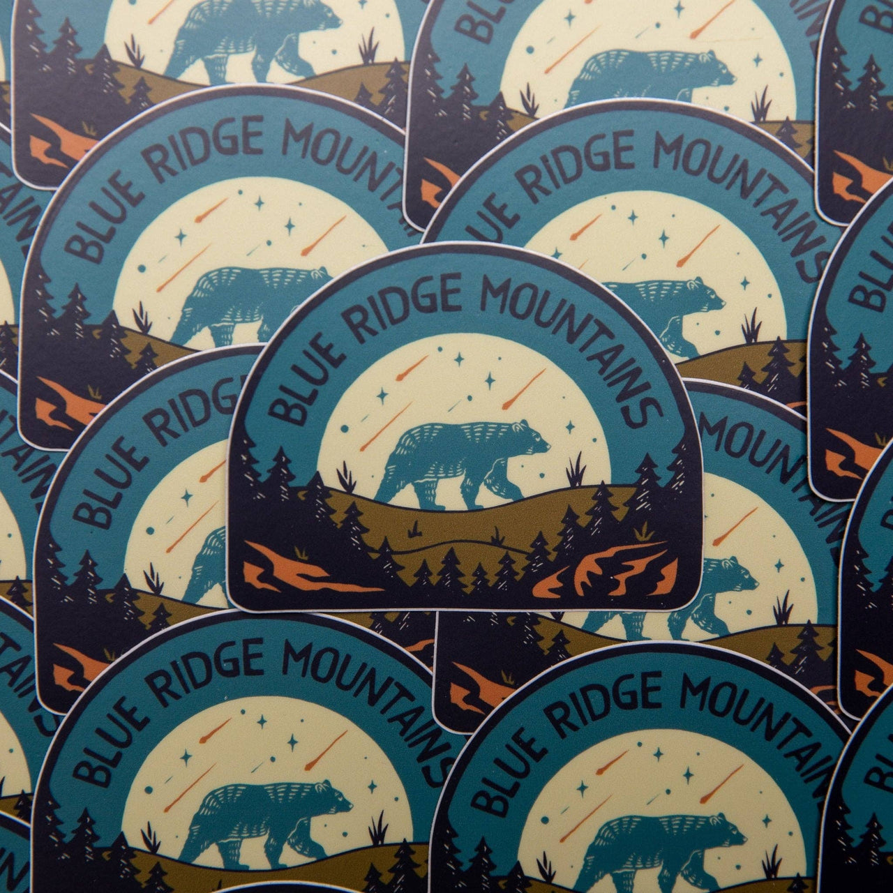 A Blue Ridge Bear | Sticker Menottees