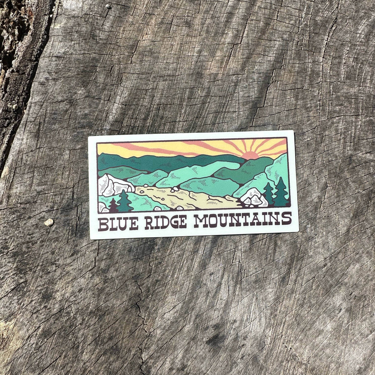 A Blue Ridge Mountains Trail | Sticker Menottees