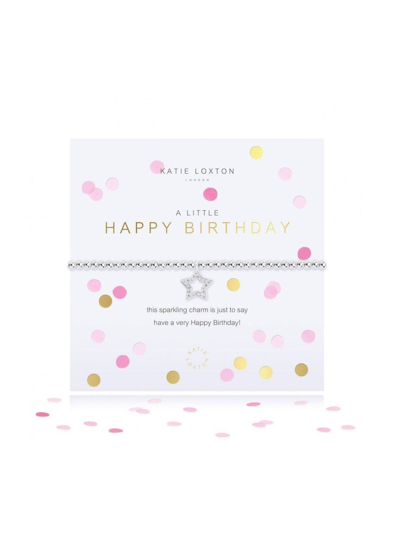 a little | Happy Birthday Bracelet Katie Loxton Bracelet