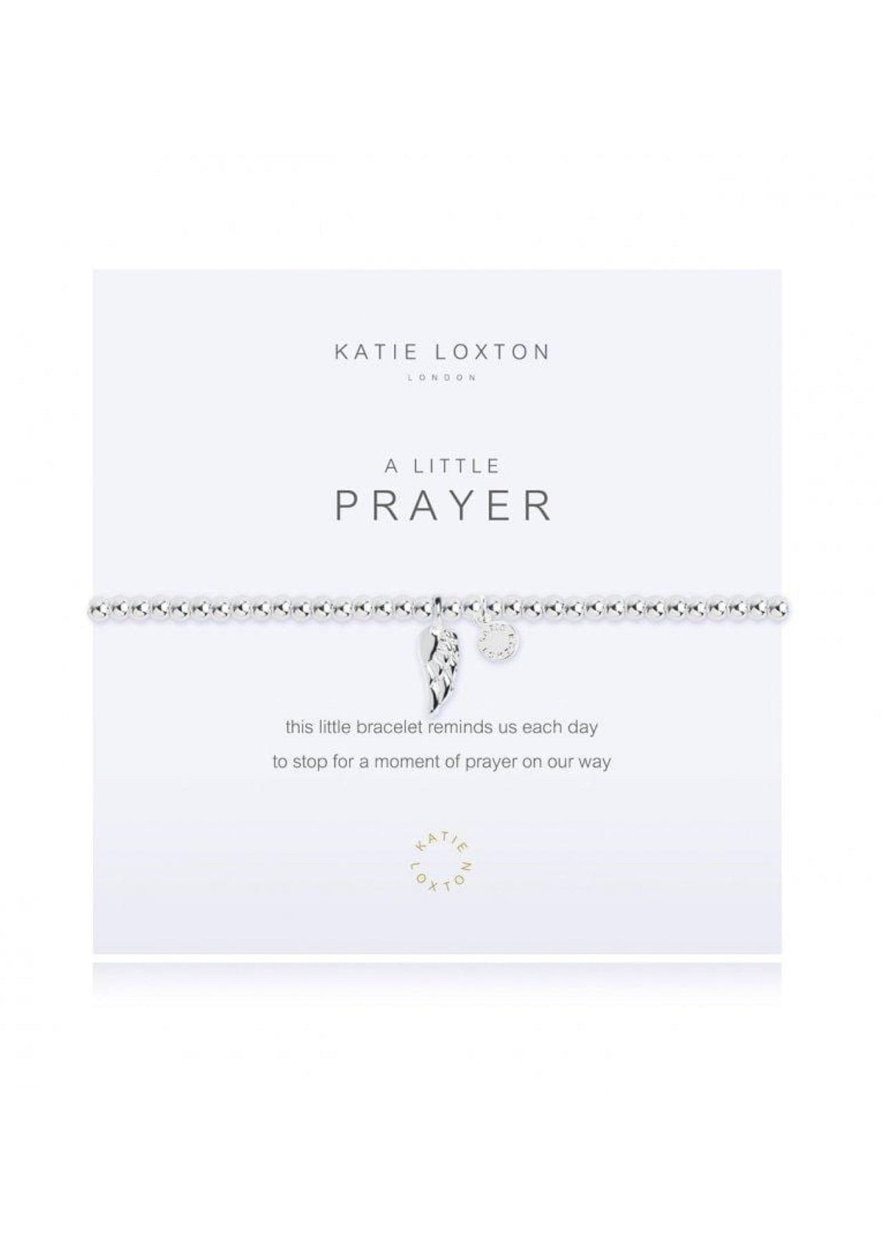 a little PRAYER Silver Bracelet Katie Loxton Bracelet