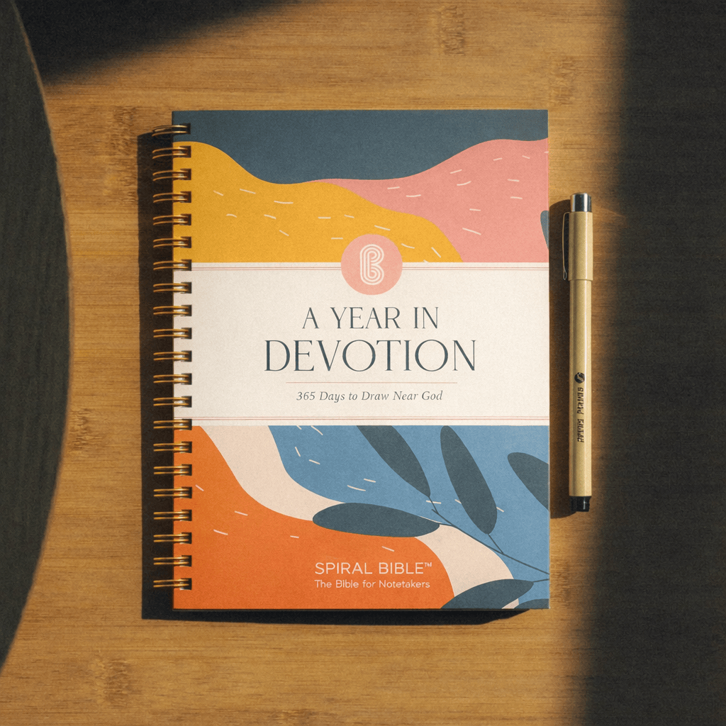 A Year In Devotion: 365 Days To Draw Near God Spiral Bible