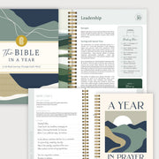 A Year In Prayer: A Journey of Daily Prayer and Reflection Spiral Bible