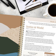 A Year In Prayer: A Journey of Daily Prayer and Reflection Spiral Bible