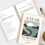 A Year In Prayer: A Journey of Daily Prayer and Reflection Spiral Bible