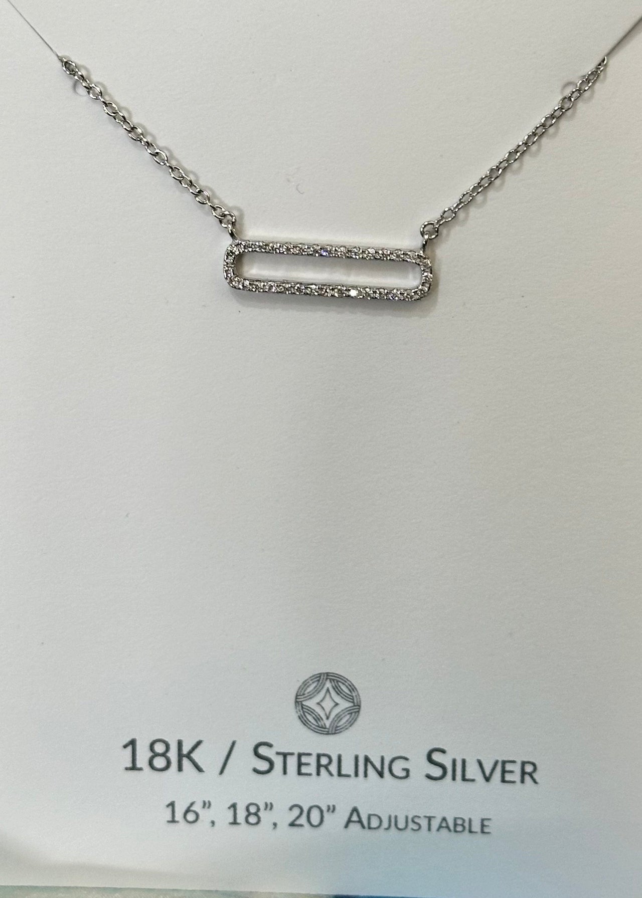 ABBA Necklace in Sterling Silver Meghan Browne Design Necklace