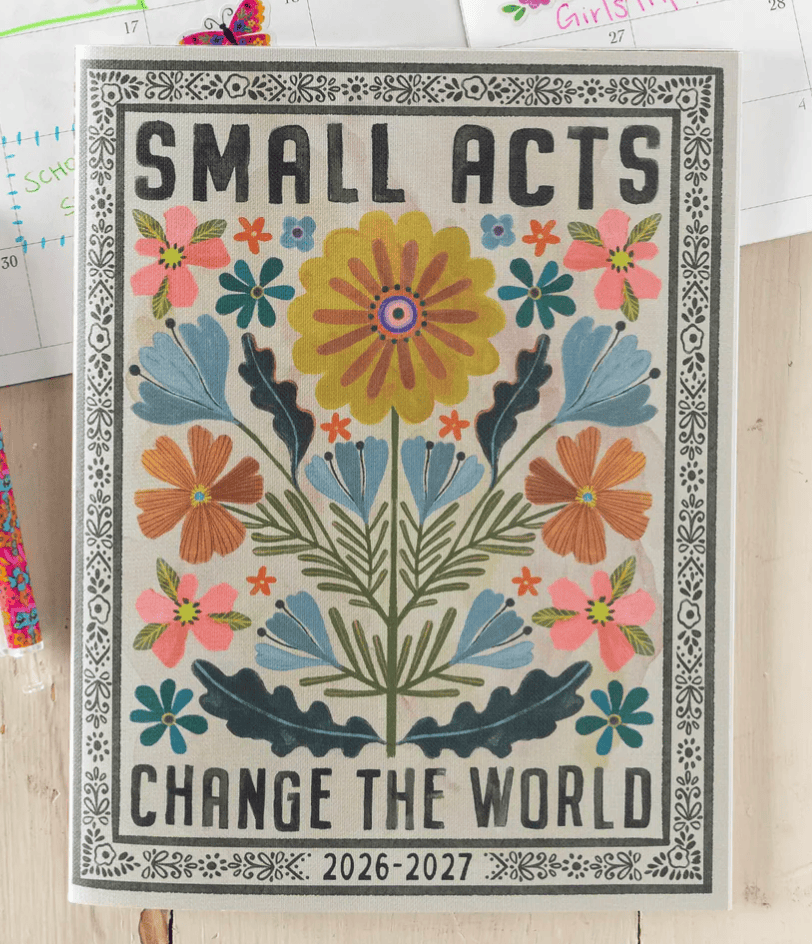 Academic Planner 2026-27 Small Acts Natural Life Planner