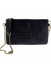Thumbnail for Alligator Embossed Leather Clutch | 2 Styles JaneMarie Handbags, Wallets & Cases Crossbody