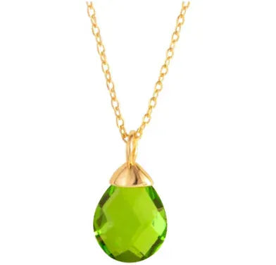 Amanda Blu August Birthstone Necklace | Gold Amanda Blu Necklace