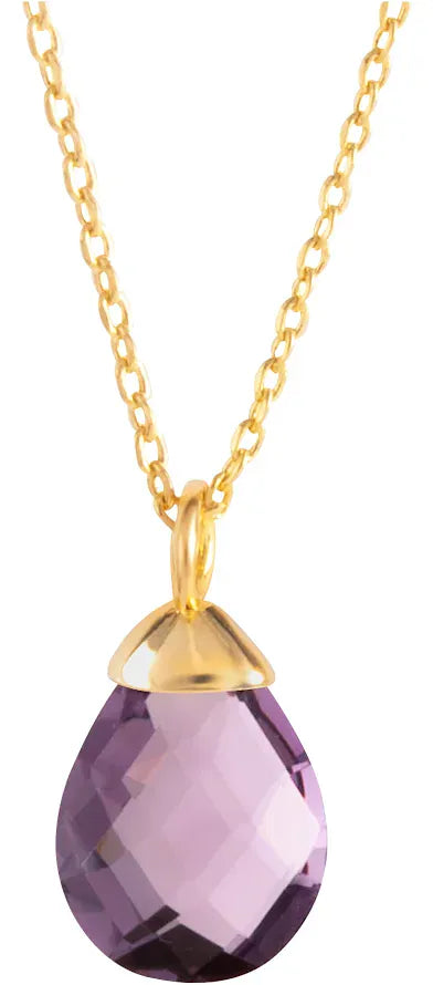 Amanda Blu February Birthstone Necklace | Gold Amanda Blu Necklace