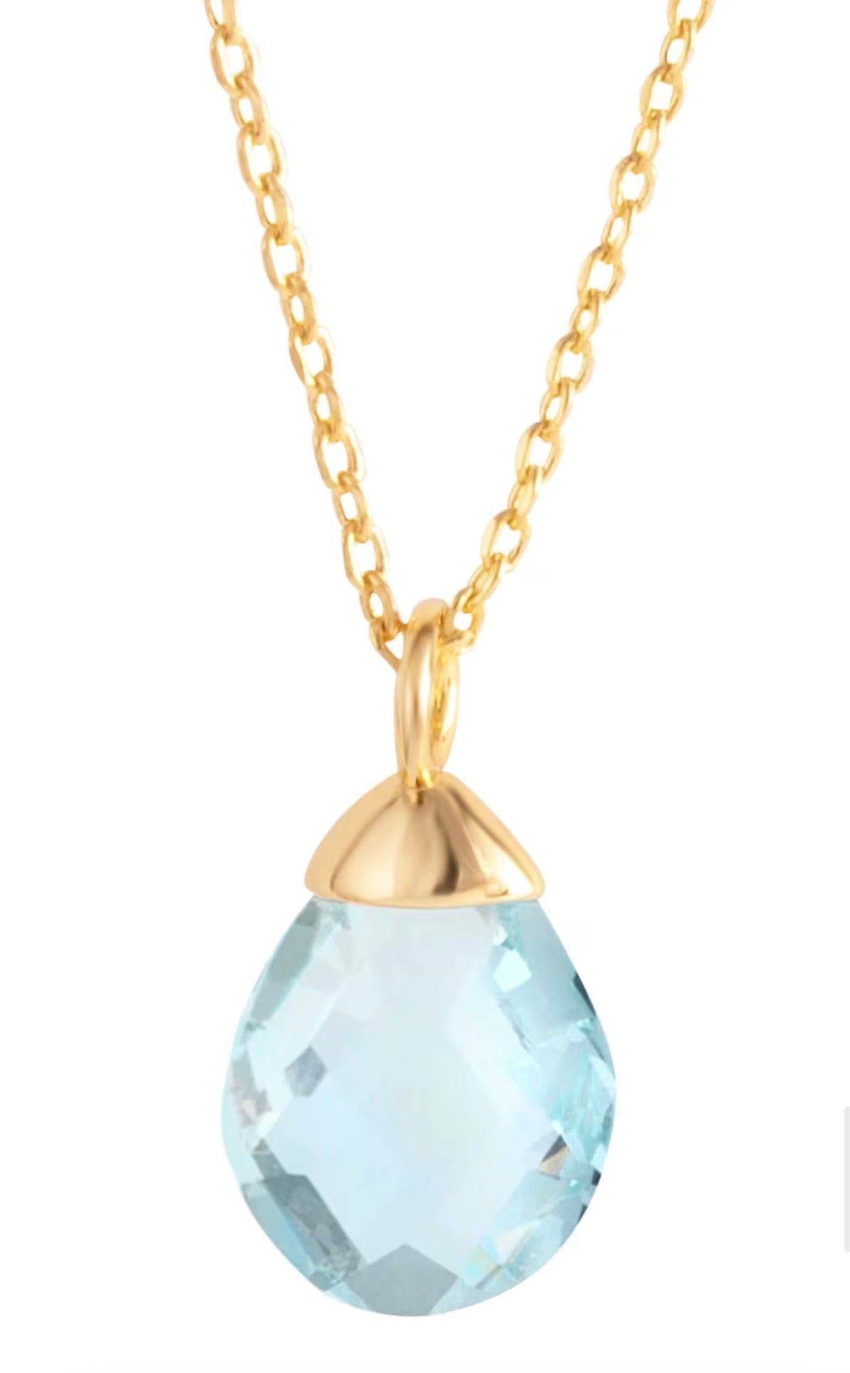 Amanda Blu March Birthstone Necklace | Gold Amanda Blu Necklace