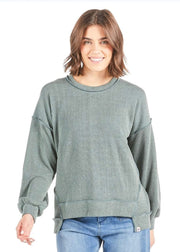 Amber Jade Knit Top by Simply Southern Simply Southern Casual Top