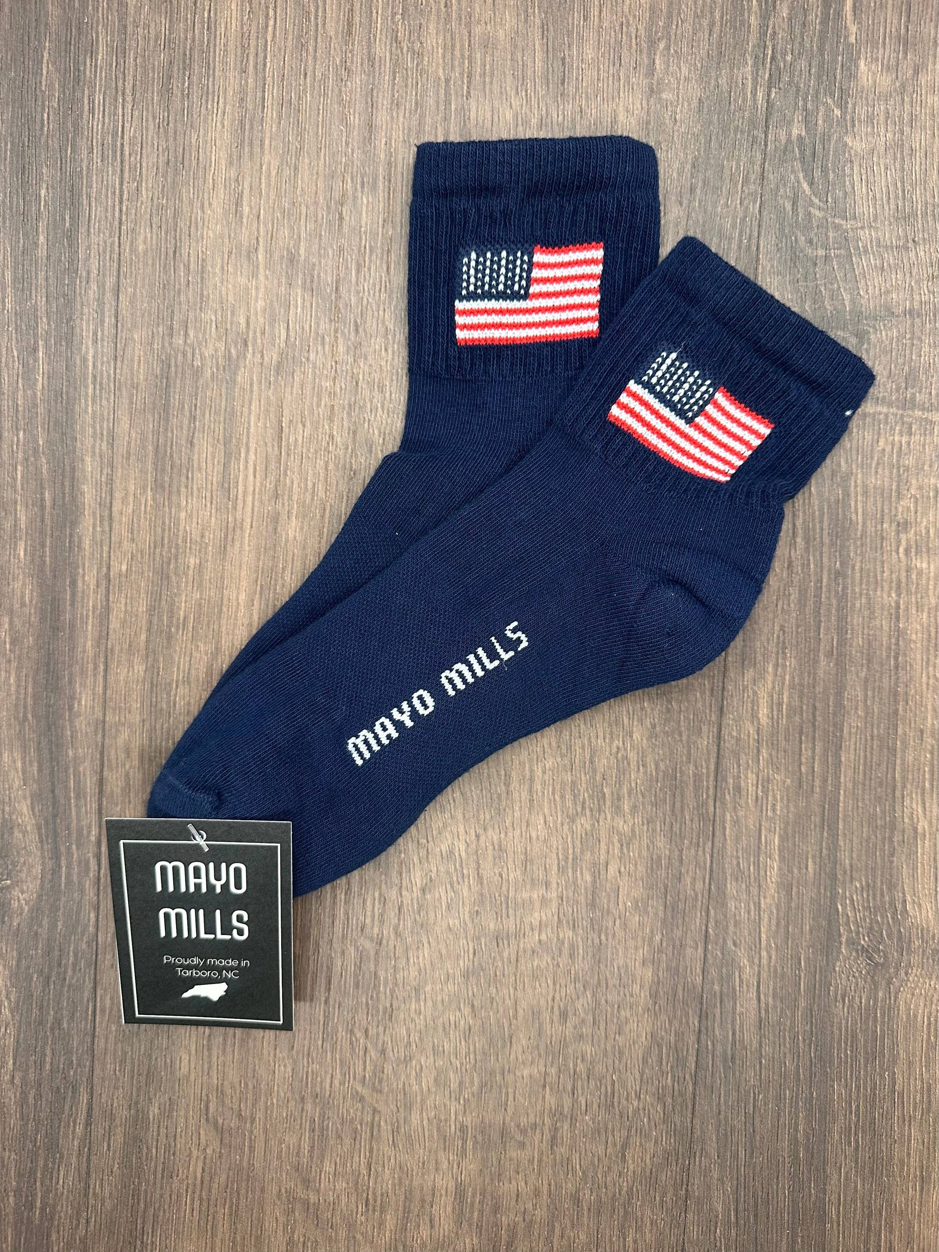 American Flag: Natural Cotton / Medium Mayo Mills