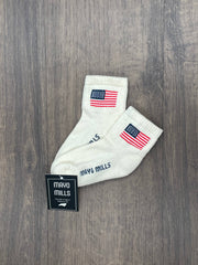 American Flag: Natural Cotton / Medium Mayo Mills