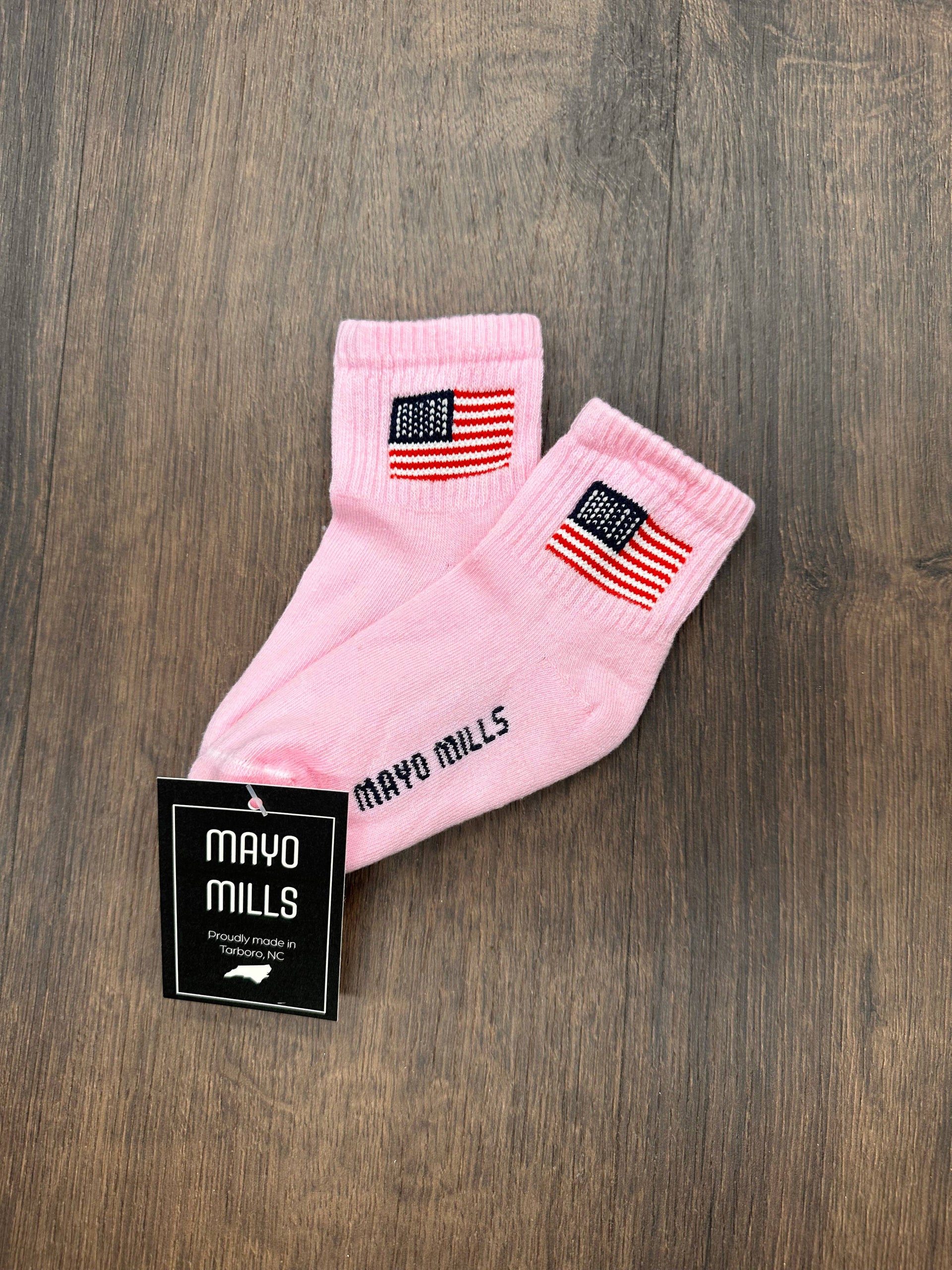 American Flag: Natural Cotton / Medium Mayo Mills