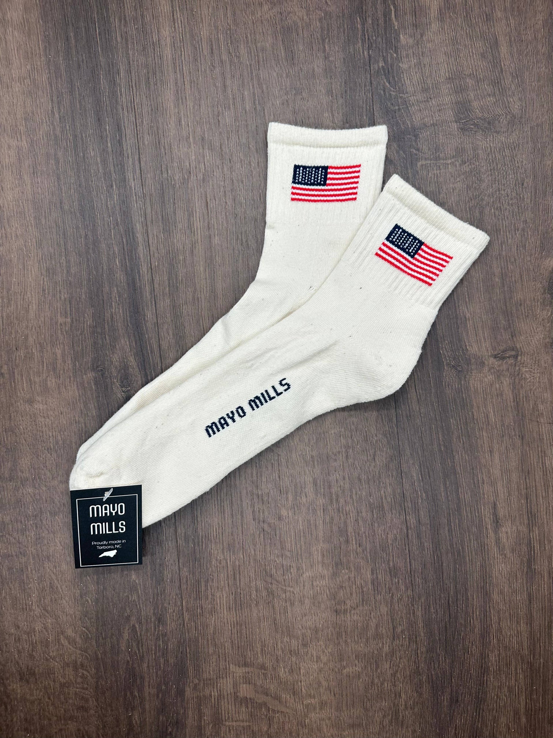 American Flag: Natural Cotton / S Mayo Mills