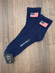 American Flag: Navy / XS Mayo Mills