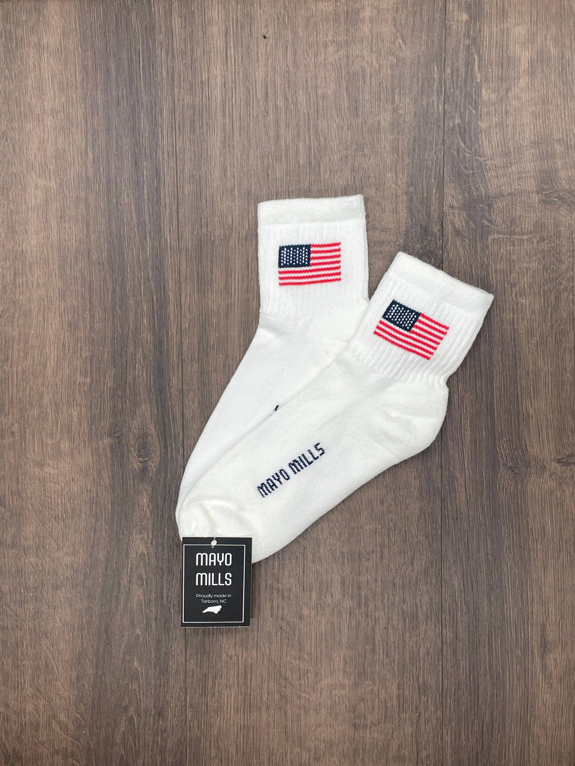 American Flag: Navy / XS Mayo Mills